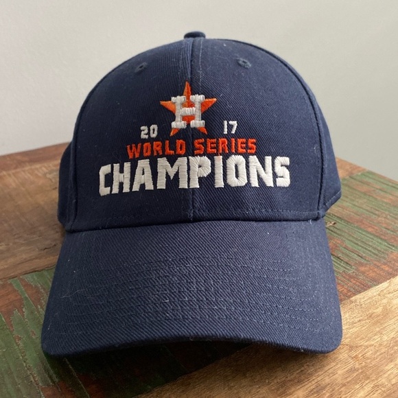 Houston Astros World Series Champions 2017 Adjustable Hat - Picture 1 of 8